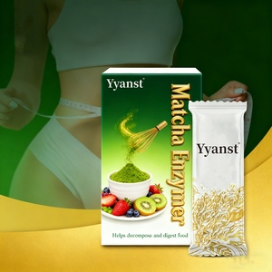 Poudre Détox Minceur et Digestion OEM/ODM de Haute Qualité au Goût Matcha pour la Perte de Poids et la Détoxification Corporelle - Product Image 1