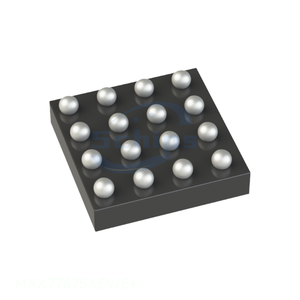 Composant électronique d'origine MAX77675AEWE+ 16 WFBGA, WLBGA Gestion de l'alimentation (PMIC) - Product Image 1