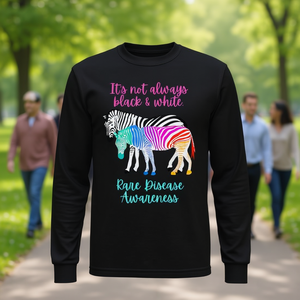 T-shirt a maniche lunghe per la sensibilizzazione sulle malattie rare per la Giornata delle Malattie Rare 2025 - Product Image 2