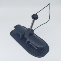 Support d'aviron pivotant robuste pour bateau gonflable et kayak, avec broche en aluminium de remplacement, pour le surf et la dérive en PVC