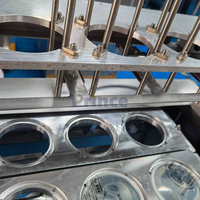 Machine de remplissage scellage de tasses en plastique Machine d'emballage et de remplissage de tasses de glace de sauce liquide jus lait