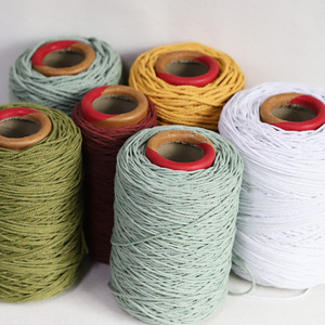 Bông Poly Macrame Dây Dày 3Mm Màu Sợi Cho Tay Đan Carded Ưa Thích Sợi Với Mô Hình Nhuộm - Product Image 3