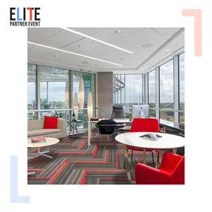 Quality Commercial Office Decorative Carpet Tiles Popular Fashion House Psychedelic Carpet Tile For Floor