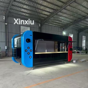 Modelo <span class=keywords><strong>de</strong></span> Consola <span class=keywords><strong>de</strong></span> Juegos Gigante, Cafetería, <span class=keywords><strong>Restaurante</strong></span> en Contenedor Prefabricado, Barra <span class=keywords><strong>de</strong></span> Sándwiches, Carrito <span class=keywords><strong>de</strong></span> Café - Product Image 4