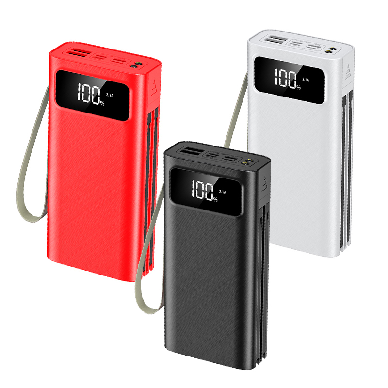 Быстрая зарядка, внешний аккумулятор 10000 мАч, портативный внешний аккумулятор, зарядное устройство, внешний аккумулятор 30000 мАч