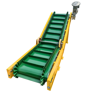 Soya fasulyesi ve kahve çekirdekleri için dayanıklı gıda sınıfı PVC kemer ile taşınabilir elektrikli konveyör makine kauçuk malzeme - Product Image 4