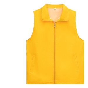 เสื้อกั๊กอาสาสมัครสีแดง โพลีเอสเตอร์ พิมพ์โลโก้ สำหรับชุดทำงานเพื่อสาธารณประโยชน์ - Product Image 5