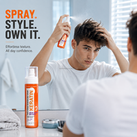 Spray au sel de mer à la kératine pour volume et texture, spray capillaire effet vague de plage pour cheveux fins, prêt à être expédié en stock