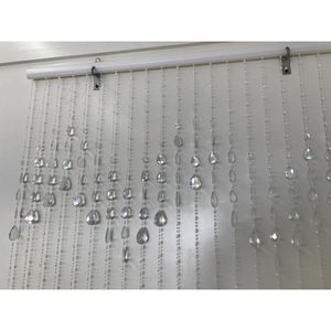 Teardrops perline <span class=keywords><strong>tende</strong></span> porta <span class=keywords><strong>arcobaleno</strong></span> tenda di nozze sfondo <span class=keywords><strong>tende</strong></span> di lusso per eventi decorazioni evento forniture - Product Image 5