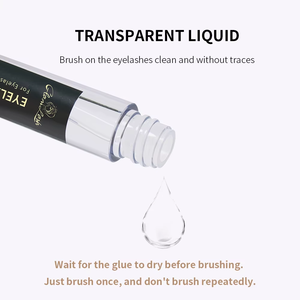 GLAMLASH 2 pièces 10 ml, imperméable, résistant à l'huile, coiffage persistant, prolonge le temps de greffe, revêtement scellant pour <span class=keywords><strong>cils</strong></span> - Product Image 5