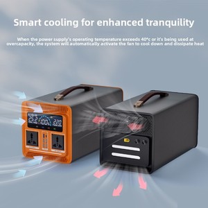 Station d'alimentation portable extérieure 220V pour camping, chauffage d'eau électrique, <span class=keywords><strong>recharge</strong></span> de téléphone, vente ambulante, <span class=keywords><strong>batterie</strong></span> de stockage d'énergie - Product Image 4