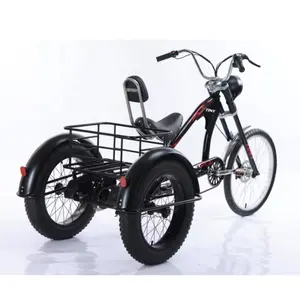 1000W 2000w 60v tricycle Citycoco à trois roues tricycle tricycle scooter électrique rétro à gros pneus fabriqué en Chine avec panier porte-sac de golf