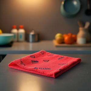 Panno per la pulizia Breazy 161.611 Vileda colore rosso per uso in cucina e domestico - Product Image 3