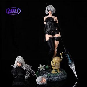 50cm NieR <span class=keywords><strong>Automata</strong></span> Yorha No. 2 Tipo B 2B YoRHa Tipo A <span class=keywords><strong>2A</strong></span> PVC Figura DE ACCIÓN Tamaño grande Anime Figura Modelo Juguetes Colección Muñeca Regalo - Product Image 2