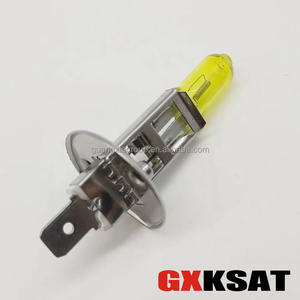 GXKSAT Auto Parts Ampoule de phare H1 12V <span class=keywords><strong>5570</strong></span> 100W Lampe halogène de couleur doré<span class=keywords><strong>e</strong></span> Lampe au xénon - Product Image 6