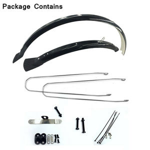 Mtb Fiets Voor/Achter Spatbord Set 700C Volledige Lengte 20 26 27.5 29 "Fiets Spatbord Lichtgewicht Spatbord Sets fiets Accessoires - Product Image 5