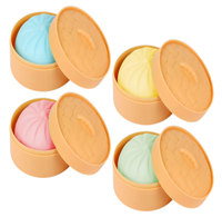 Squishy personnalisé en forme de boulette, baozi, bâton de beurre, fromage, animal, fruit, jouet anti-stress à remontée lente en TPR, boîte surprise