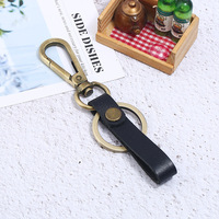 NPF Karabiner-Schlüsselanhänger Großhandel DIY Schlüsselanhänger Individueller Schlüsselring mit Logo Bulk Schlüsselanhänger Leder-Schlüsselanhänger Blanko Taschenanhänger Schlüsselanhänger