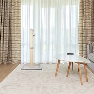 Tiang Garukan Kucing DOUBLEFLY Model 041LJ Desain Modern Stabil Dua Bagian Vertikal Bahan Sisal Aman untuk Kucing Memanjat - Product Image 3