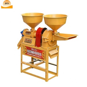 Mini-machine à décortiquer le riz portable combinée à un broyeur de balle de riz - Product Image 3