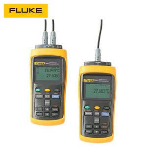 เครื่องวัดอุณหภูมิแบบพกพา Fluke 1524 สองช่องสัญญาณ พร้อมฟังก์ชันบันทึกข้อมูลการวัดอุณหภูมิ - Product Image 1