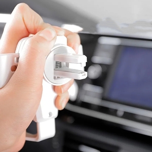 Mini veicolo di presa d'aria in pelle gravity force supporto per telefono cellulare gadget per telefono - Product Image 4