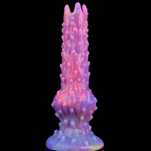 เม็ดตาไว้ทางทวารหนักแบบมหัศจรรย์ ovipositor ของเล่นทางเพศสำหรับผู้ใหญ่ผู้หญิงวางไข่ทางช่องคลอดลูกบอลซิลิโคนเรืองแสง - Product Image 5