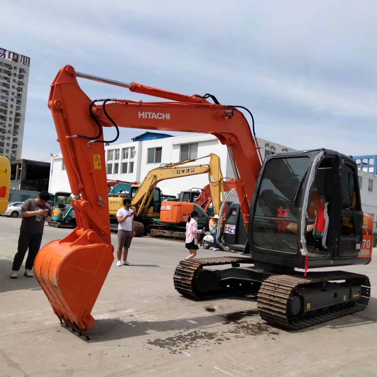 Secondhand Tractor HITACHI ZX70 70 ZX HITACHI 70 70Hitachi Japan