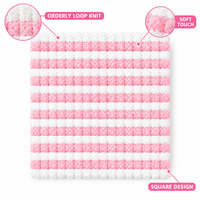 Chiffon de nettoyage intelligent fait main en tissage de corbeille, réutilisable, léger et doux, idéal pour les pique-niques estivaux, la cuisine et les voyages
