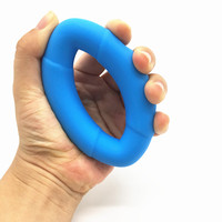 Agarrador de Mano Ovalado de Silicona, Anillo de Entrenamiento de Fuerza, Expansor de Dedos, Gimnasio, Fitness, Entrenamiento de Potencia