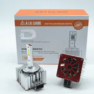 D series farol de carro, farol dianteiro super brilhante modificado k12 lâmpadas de led 70w 6000k canbus