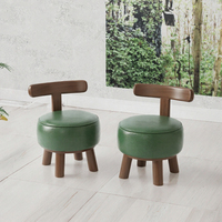 Fauteuil individuel confortable en velours, style moderne du milieu du siècle, avec 1 coussin, pieds en bois, écologique, pour salon, chambre, bureau