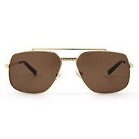 Lunettes de soleil polarisées carrées à monture intégrale TFB Metal CR39 unisexe, style rétro de luxe, nouvelle collection, haute qualité, élégantes, vente en gros