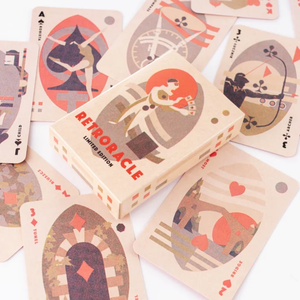 La Versátil Tarjeta Tres en Uno que Sirve como Baraja de Adivinación Lenormand, Cartas de Póker, Canción del Cisne del Viejo Neil - Product Image 5