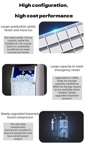 Machine à fabriquer de la glace en tubes industrielle |   Machine à glaçons de grande capacité pour le marché du Nigéria et de l'Éthiopie - Product Image 3