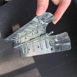 Collari Angolari in Acciaio Zincato per Pallet, Giunti per Mobili, Design Industriale, Facile Installazione, Marca Gubo, 1.2-2.0mm - Product Image 4