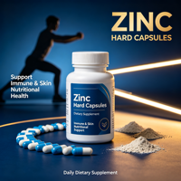 Capsules de zinc dures |   Complément alimentaire
