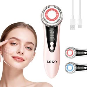 0728 2026 Nuevo Masajeador Facial con Vibración Sónica, Dispositivo de Compresión Caliente para Lifting Facial, Reafirmación de la Piel, Limpieza Profunda, Antienvejecimiento, Belleza en Casa - Product Image 4