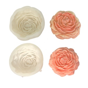 Multiple Designs 3D Rose Tulipe Fleurs Moule en Silicone DIY Homemade Soy Wax Candle Resin Epoxy Making Tools - Product Image 5