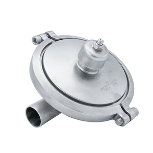 Válvula de derivación de descarga de control de agua SS304 de acero inoxidable sanitario DN50 válvula de modulación válvula de expansión de presión constante - Product Image 2