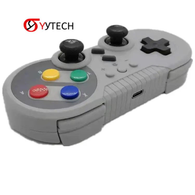 Ygsytech-MINI manette de jeu vidéo à distance, sans fil, bluetooth, contrôleur pour console Nintendo Switch, SNES, joystick, Android et PC