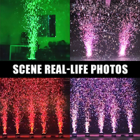 Machine à bulles LED professionnelle en promotion avec télécommande DMX rechargeable pour mariages et fêtes