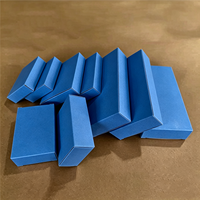 Boîte cadeau rigide en carton ondulé de luxe avec logo personnalisé, doublure en éponge noire pour emballage de bijoux et colliers, recyclable, échantillon gratuit