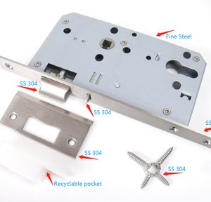 SS304 Mortise Escape <strong>Lock</strong> 72mm Deadbolt <strong>Open</strong> by Internal Handle - Product Image 4
