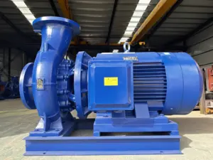 Pompe à eau centrifuge horizontale ISW50-100 pour la pressurisation de canalisation