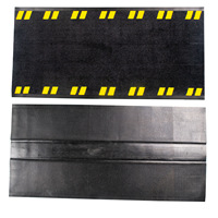 Alfombrillas de Seguridad para Cables, Protector de Piso, Alfombra de Goma para Cubrir Cables