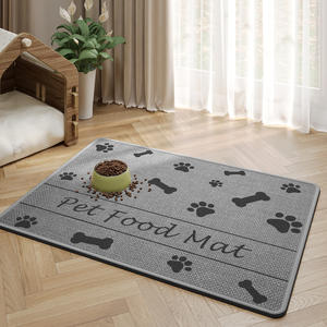Tapis pour animaux de compagnie Hengai 35x50cm, antidérapant, absorbant, tapis d'alimentation pour chien - Product Image 3