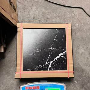 Carrelage en porcelaine super <span class=keywords><strong>noir</strong></span> effet marbre antidérapant de luxe pour la maison, vente en gros, 600*600, carrelage en porcelaine pour salon, carrelage de sol 60x60 - Product Image 6