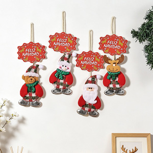 30cm Spanish <b>Christmas</b> Greeting Hanging Ornament Cartoon <b>Christmas</b> Tree Decoration - Product Image 2