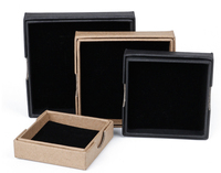 Boîte d'emballage pour bijoux ultra-fine, épaisseur 1,6 cm, pour collier et bracelet